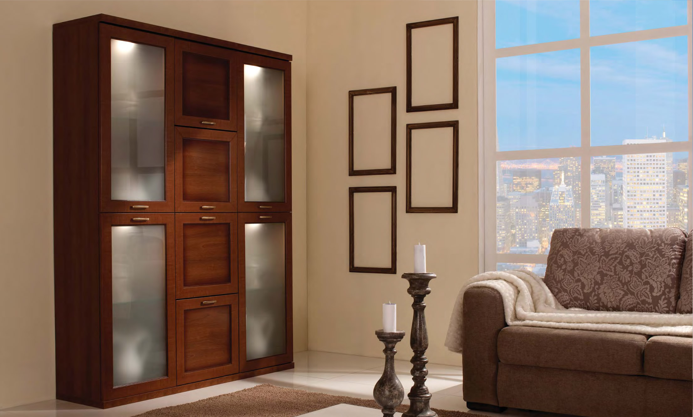 Intérieur avec mobilier
