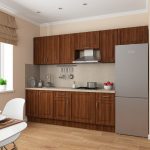 cuisine noyer foncé
