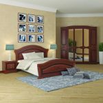 meuble chambre noyer