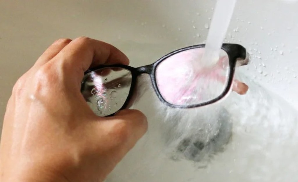 wasche meine Brille