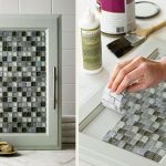 Mosaik auf dem Kleiderschrank