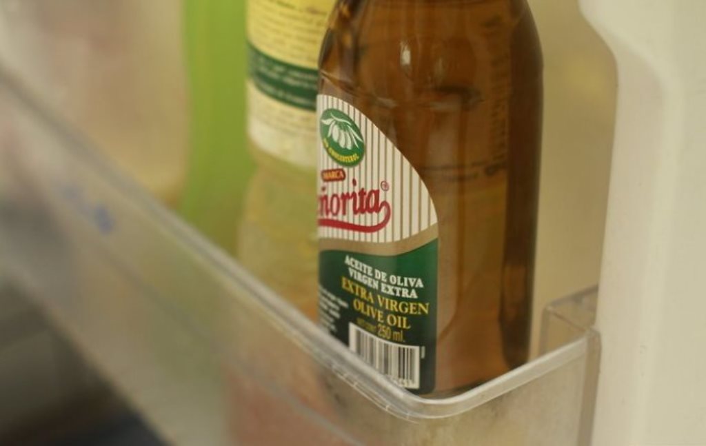 Olivenöl im Kühlschrank