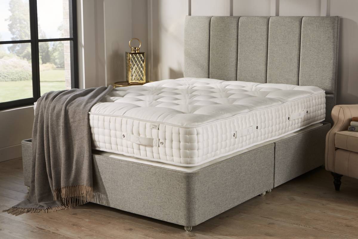 colchón ortopédico para una foto de ideas de cama doble