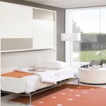 lit pliant construit dans la conception de photo de garde-robe