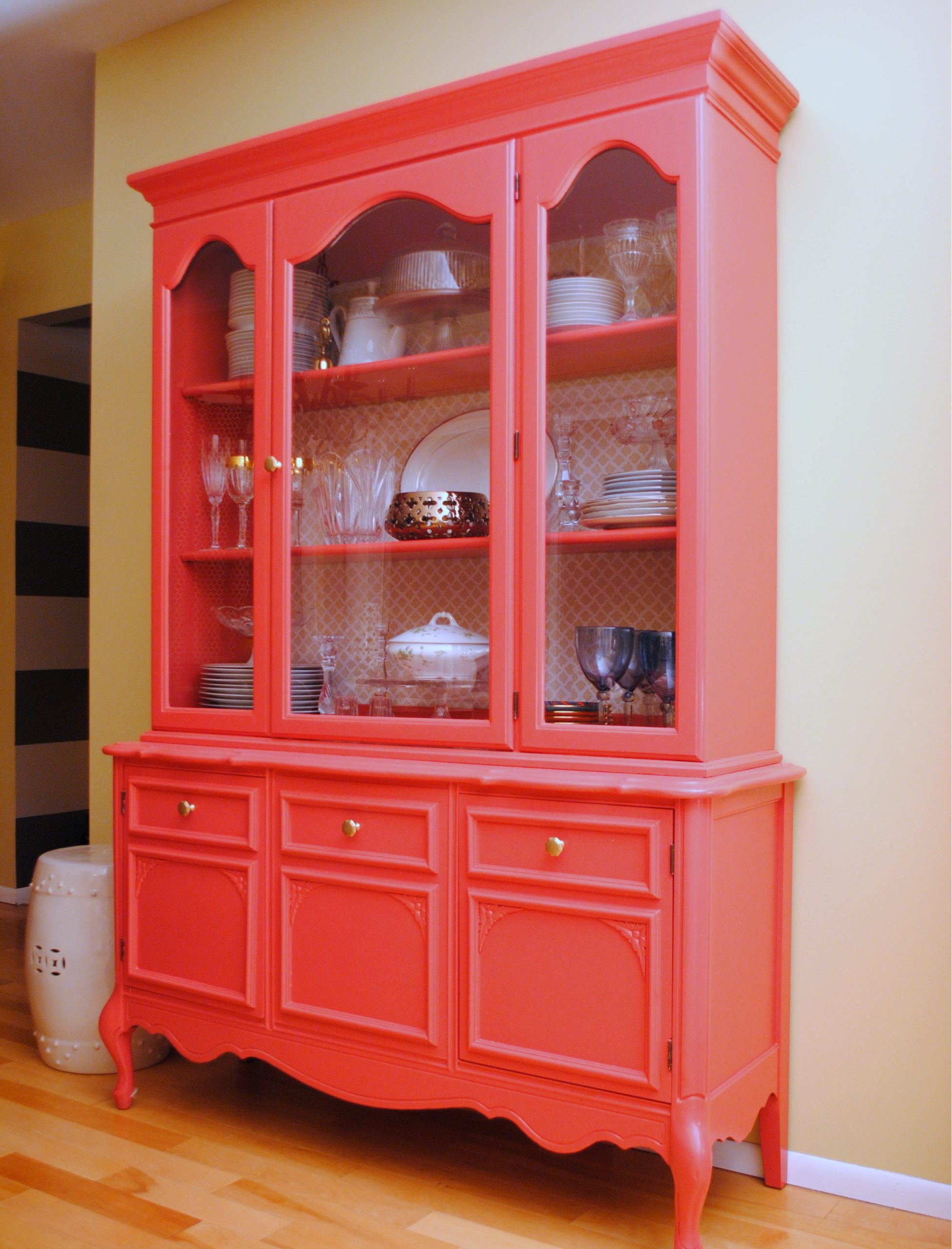 restaurierter Kleiderschrank