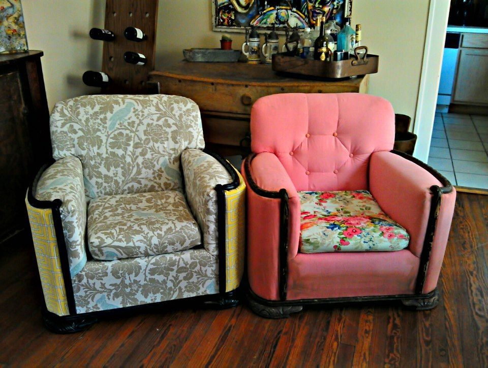 retouche d'une vieille chaise