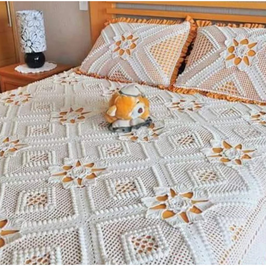 crochet à carreaux