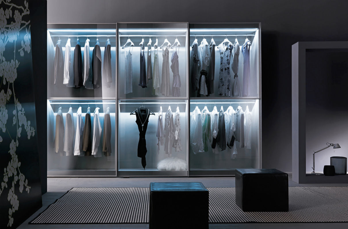 Beleuchtung der Garderobe