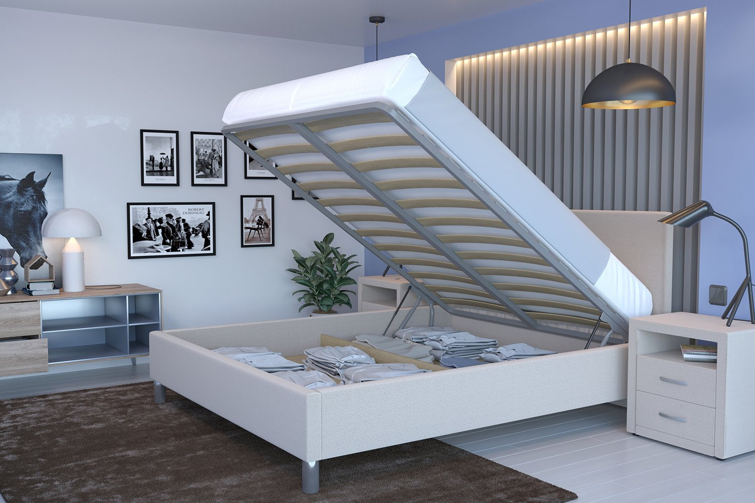 mécanisme de levage pour lit photo
