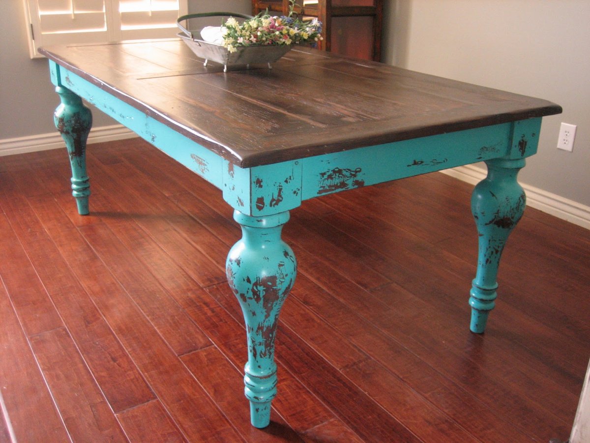 peindre la table