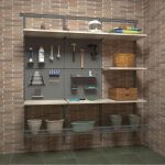 étagères et étagères dans les idées de décoration de garage