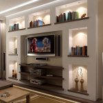 ชั้นวางของ drywall ภาพถ่ายภายใน