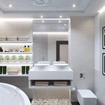 ประเภทของการตกแต่งชั้นวาง drywall