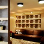 การออกแบบชั้นวาง drywall ภาพถ่าย