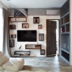 étagères sur la photo de décoration murale