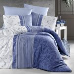bedlinnen blauw