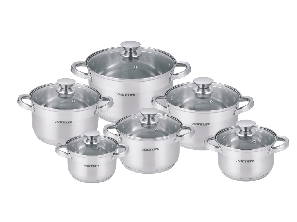 batterie de cuisine en aluminium