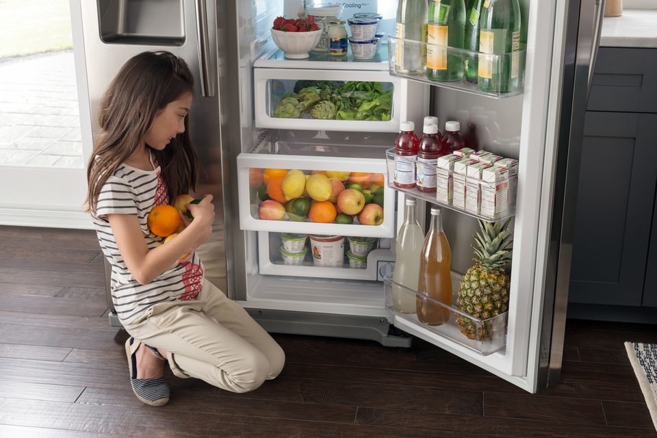 bảo quản rau và trái cây đúng cách