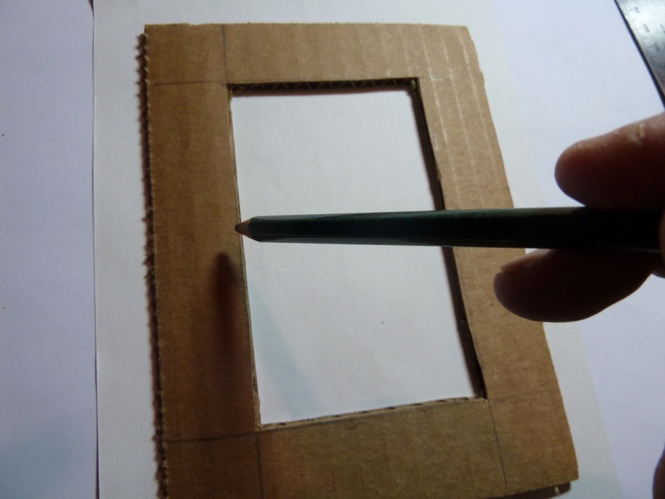 comment faire un cadre en carton