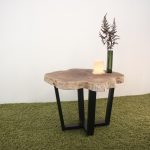 table soignée avec coupe à la scie