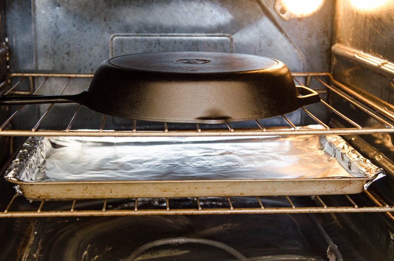 calcinação de ferro fundido no forno
