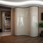 tủ quần áo trượt loại bán kính