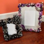 Examen de photo de cadre photo bricolage