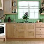 kitchen green with beige