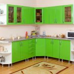 kitchen furniture green
