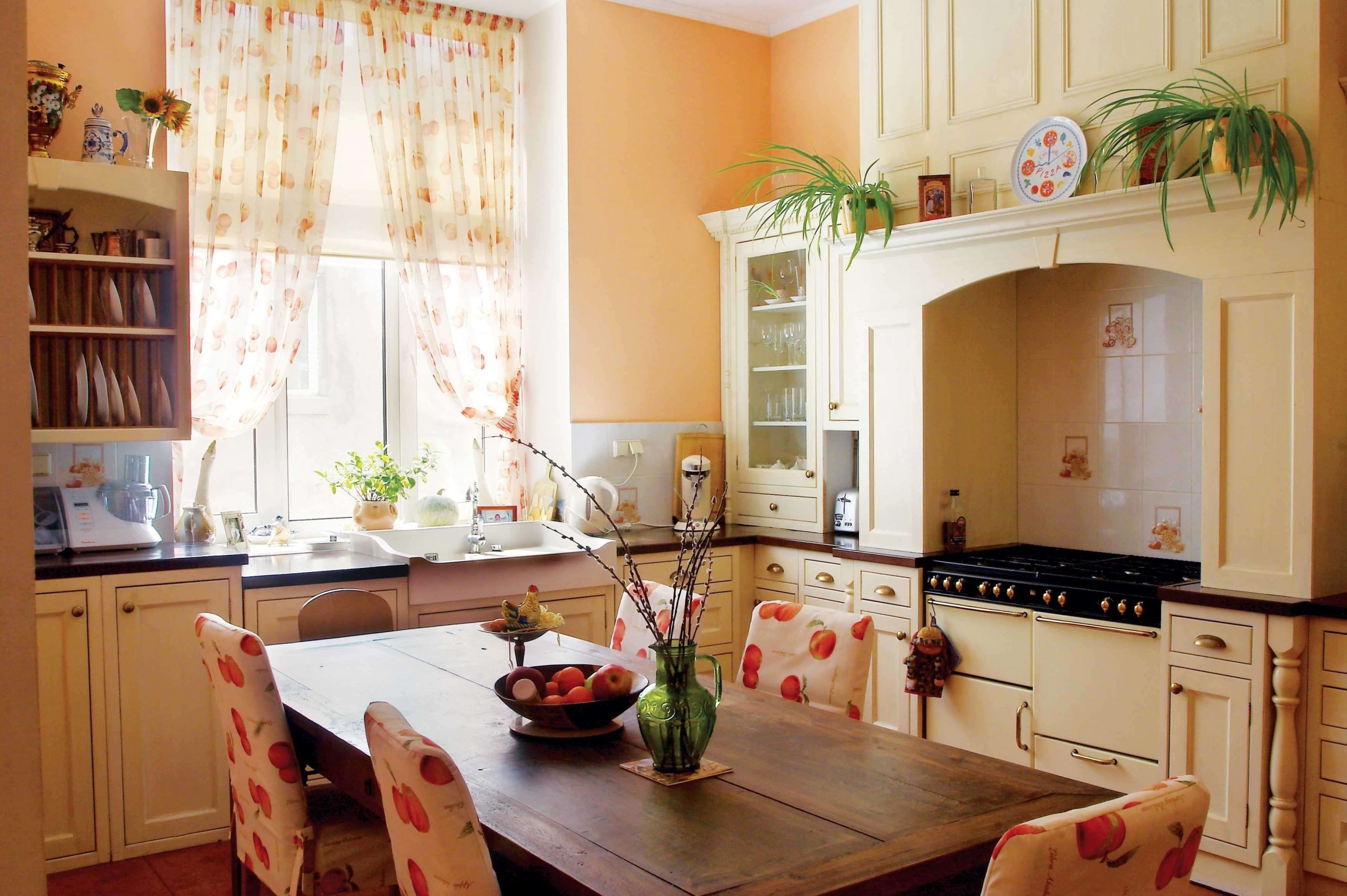 the kitchen is cozy and rational