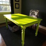 restauration et peinture des options de conception de la table