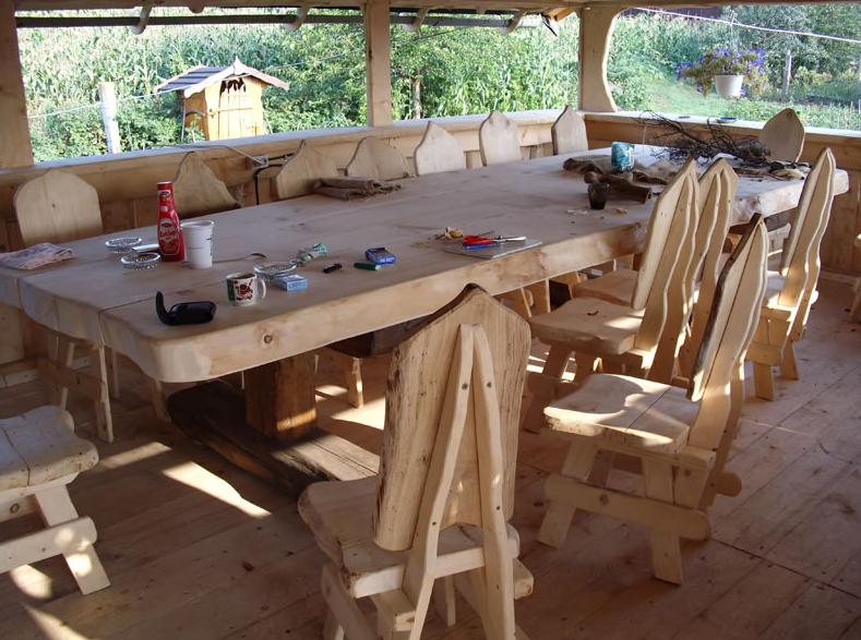 table de jardin