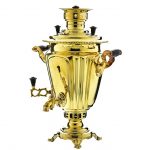 samovar feito de latão