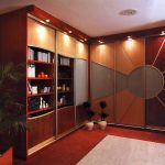 Kleiderschrank Design Foto mit Hintergrundbeleuchtung
