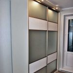 Schiebegarderobe mit Beleuchtung Fotodekoration