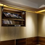 Schiebegarderobe mit Beleuchtung Dekorarten