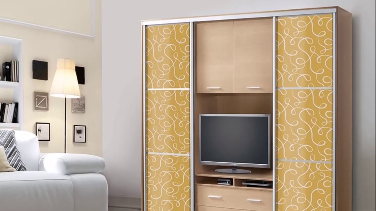 Kleiderschrank mit TV-Foto-Design