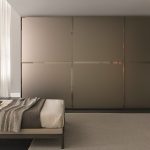 tủ quần áo trượt trong trang trí ảnh nội thất