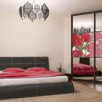tủ quần áo trượt trong các kiểu trang trí nội thất