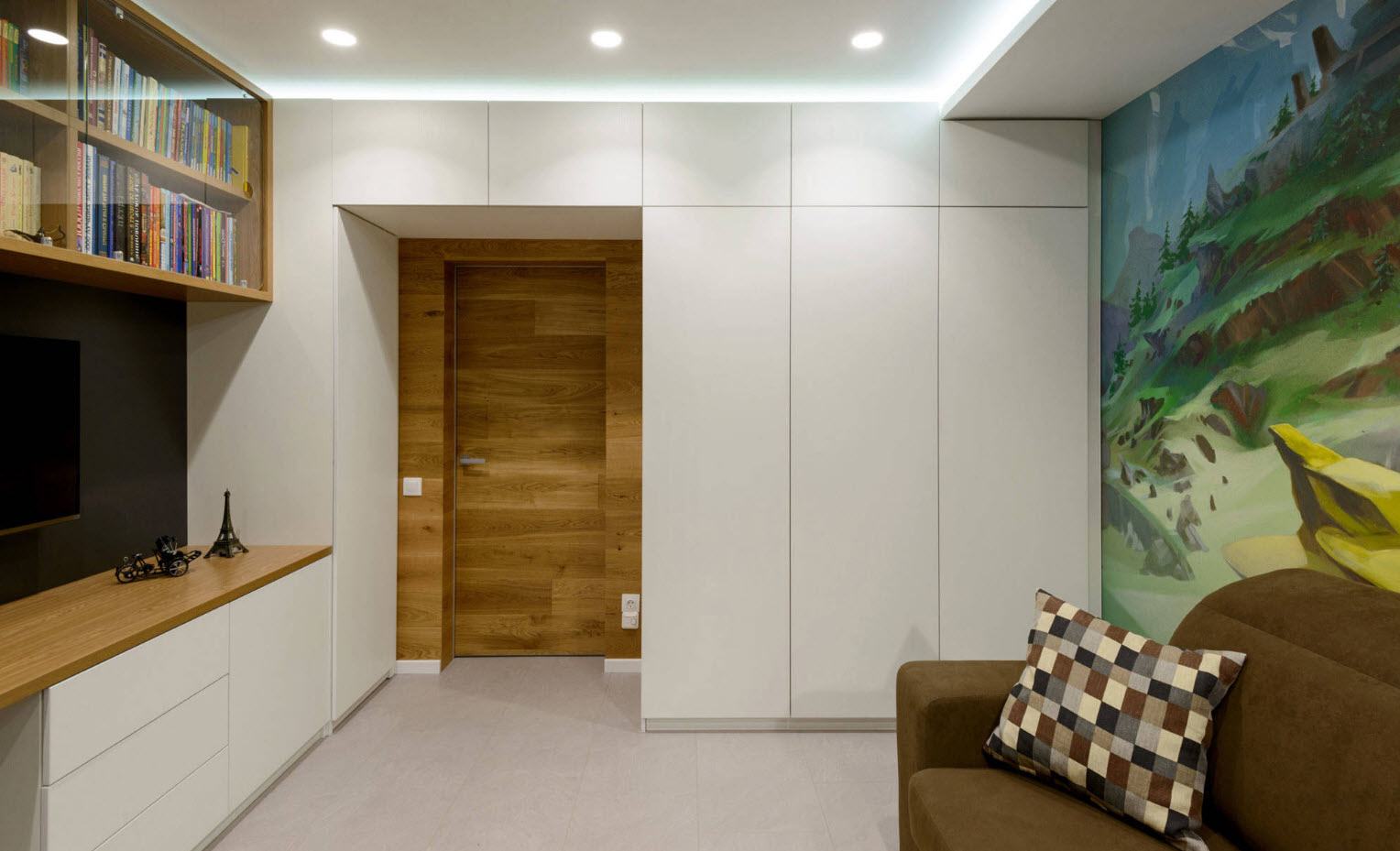Kleiderschrank rund um die Tür-Design-Ideen