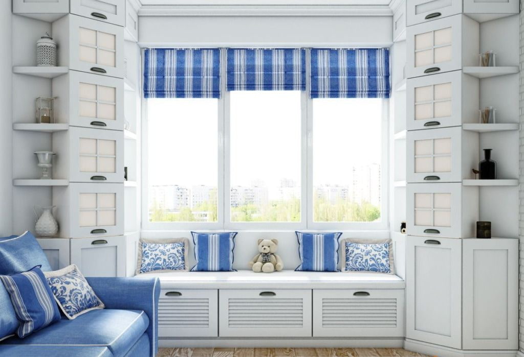 garderobe rund um die fenstergestaltungsideen
