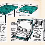 plateau de table vert