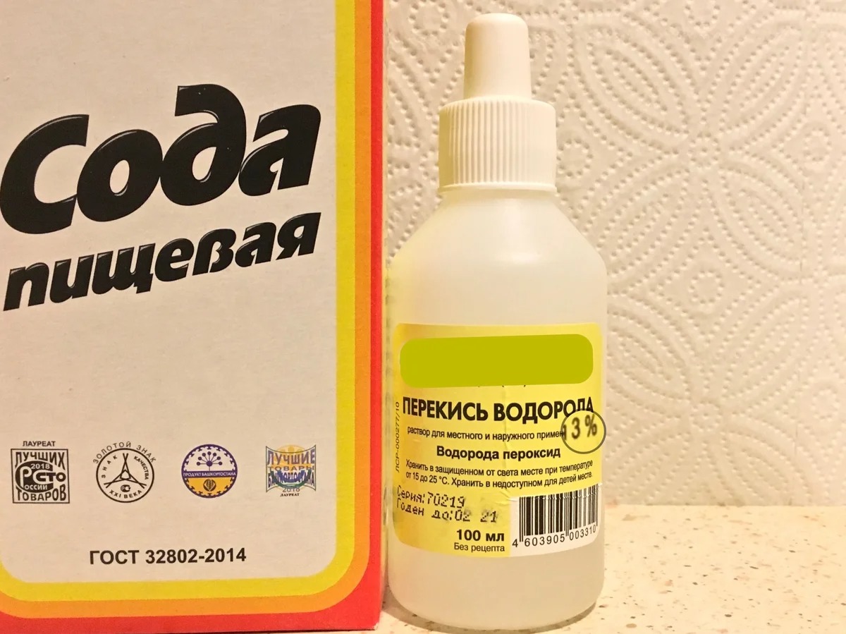 soda và peroxide