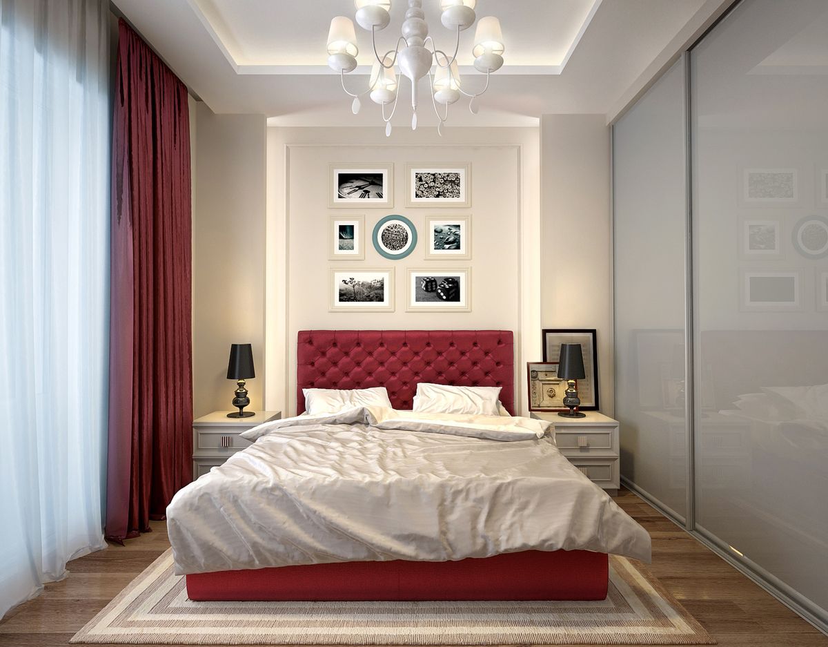 chambre 12 m² design
