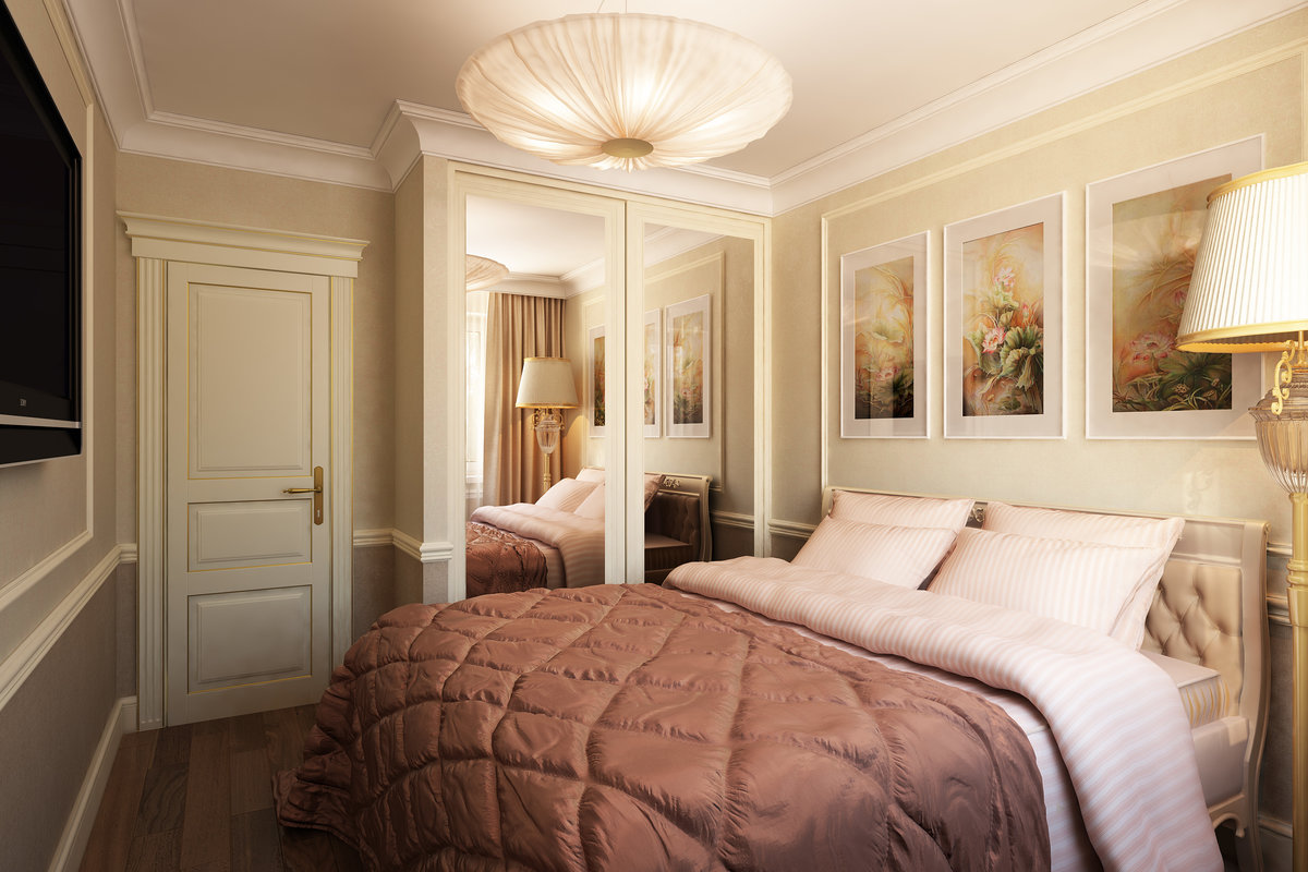 chambre 12 m² lumineuse