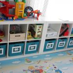 présentoir pour jouets dans la conception de photos de pépinière