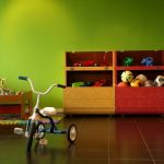 présentoir pour jouets dans des idées de décoration de pépinière