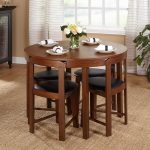 table ronde marron