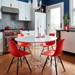 meja dapur bulat