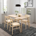 table de cuisine en bois clair
